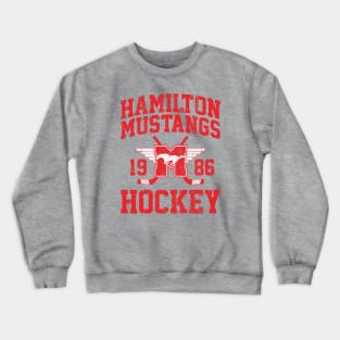 Hamilton Mustangs Hockey (Variant) Crewneck Sweatshirt